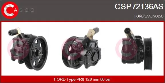 хидравлична помпа, кормилно управление CASCO               