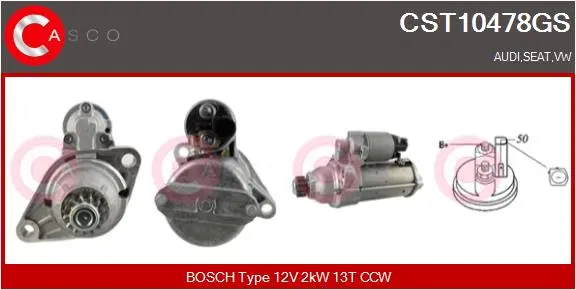 Стартер CASCO