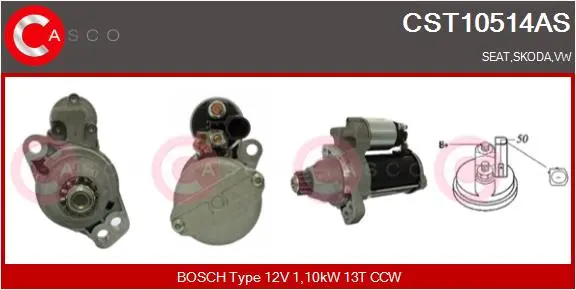 стартер CASCO               