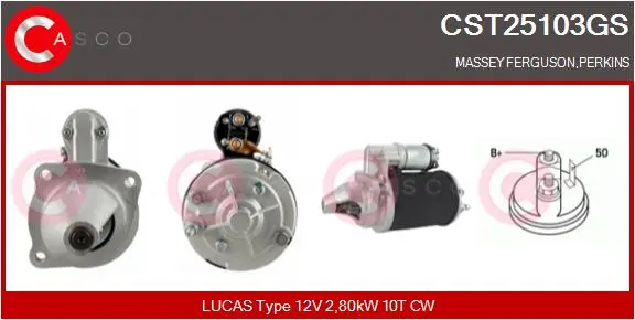 Стартер CASCO