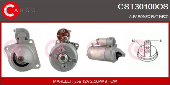 стартер CASCO               