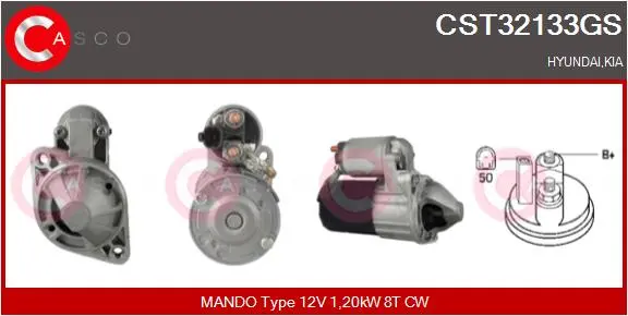 стартер CASCO               