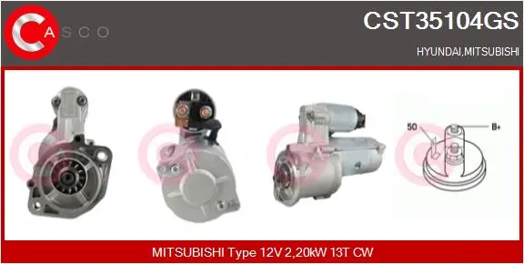 стартер CASCO               