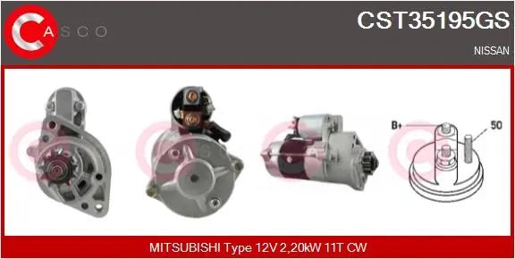 стартер CASCO               