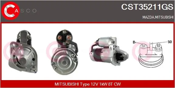 стартер CASCO               