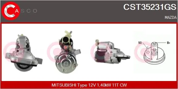 стартер CASCO               