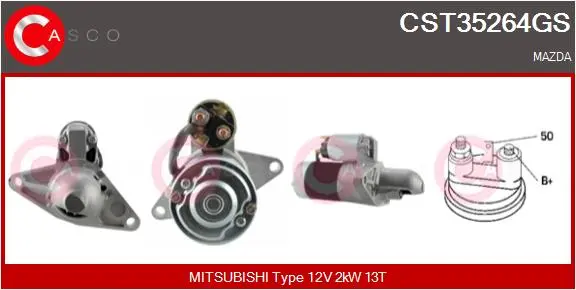 стартер CASCO               