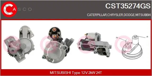 стартер CASCO               