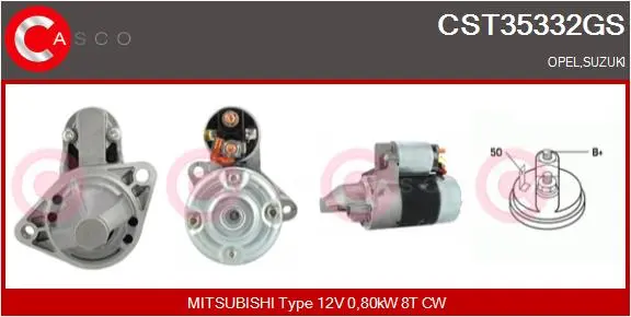 стартер CASCO               