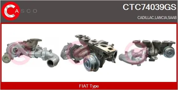 турбина, принудително пълнене с въздух CASCO               