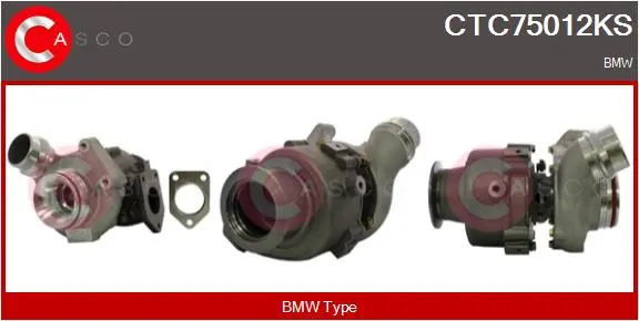 турбина, принудително пълнене с въздух CASCO               