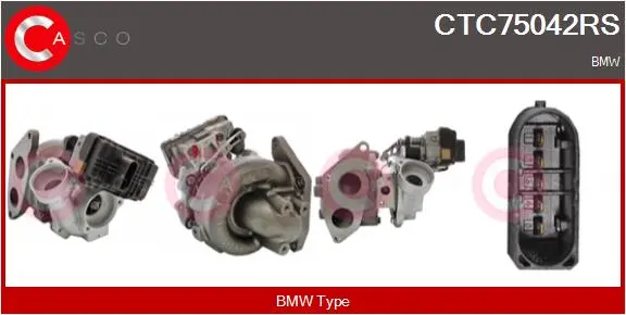 турбина, принудително пълнене с въздух CASCO               