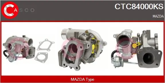 турбина, принудително пълнене с въздух CASCO               