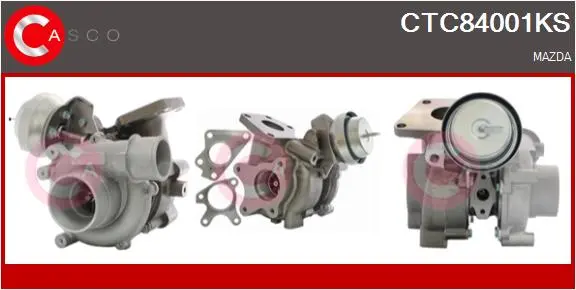 турбина, принудително пълнене с въздух CASCO               