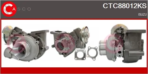 турбина, принудително пълнене с въздух CASCO               