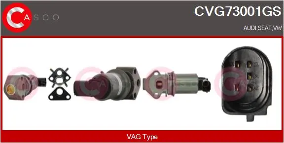 AGR-Клапан CASCO               