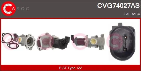 AGR-Клапан CASCO               