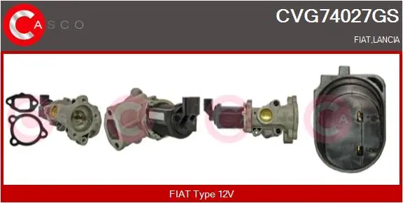 AGR-Клапан CASCO               