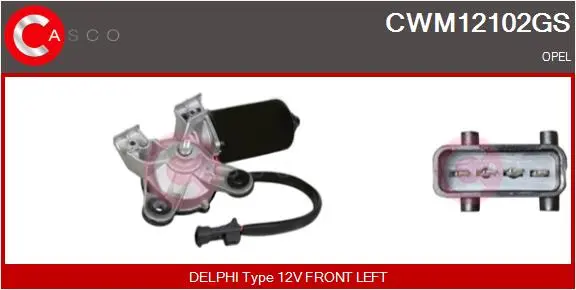 двигател на чистачките CASCO               