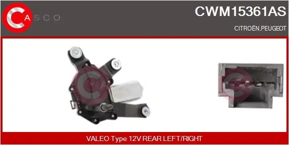 двигател на чистачките CASCO               