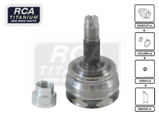 каре комплект, полуоска RCA FRANCE          