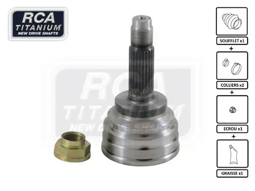 каре комплект, полуоска RCA FRANCE          