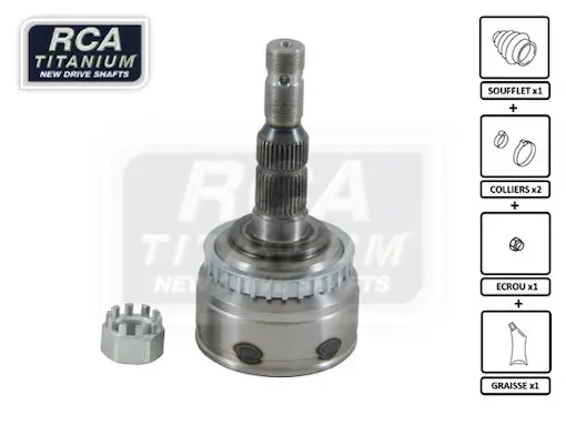 каре комплект, полуоска RCA FRANCE          