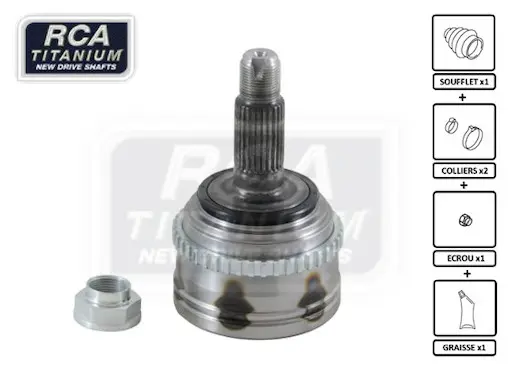 каре комплект, полуоска RCA FRANCE          