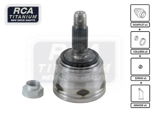каре комплект, полуоска RCA FRANCE          