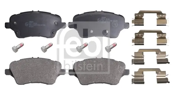 Комплект спирачно феродо, дискови спирачки FEBI BILSTEIN
