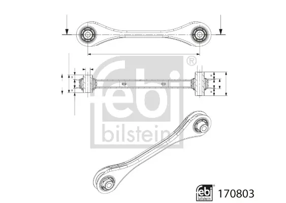 Носач, окачване на колелата FEBI BILSTEIN