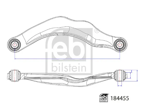 Носач, окачване на колелата FEBI BILSTEIN