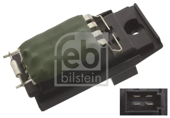 Съпротивление, вентилатор за вътрешно пространство FEBI BILSTEIN