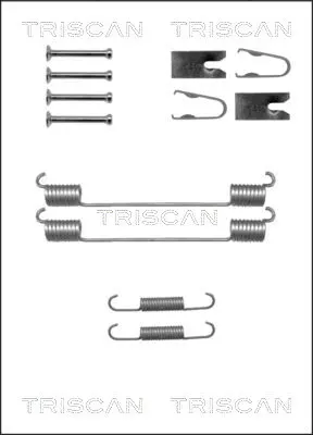Комплект принадлежности, спирани челюсти TRISCAN