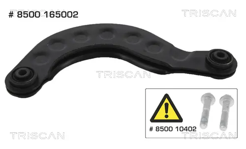 Носач, окачване на колелата TRISCAN