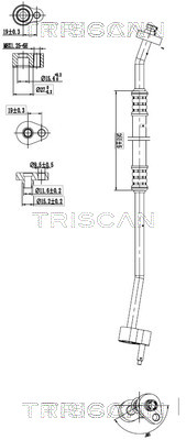 Тръбопровод за високо налягане вакуум, климатизация TRISCAN