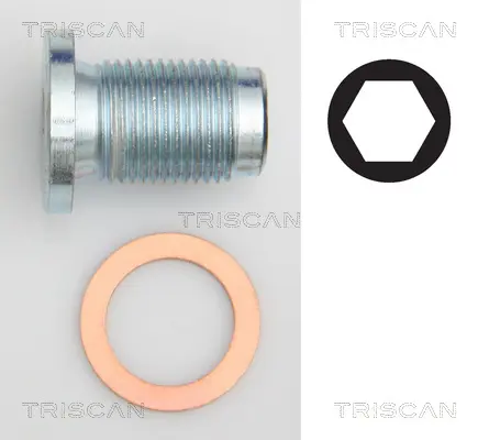 Болтова пробка, маслен картер TRISCAN