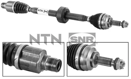 Полуоска SNR