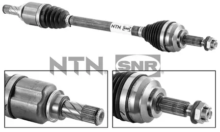 Полуоска SNR