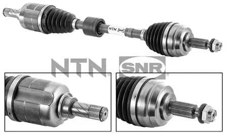 Полуоска SNR