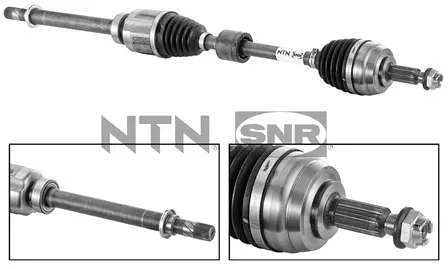 Полуоска SNR