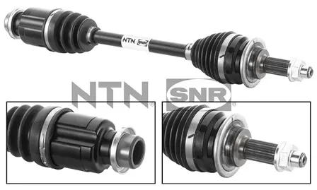 Полуоска SNR