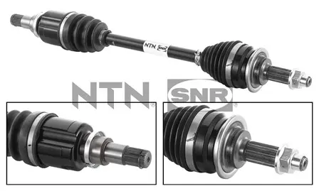 Полуоска SNR
