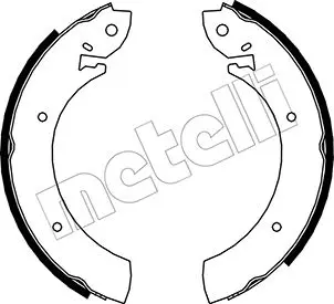 Комплект спирачна челюст METELLI