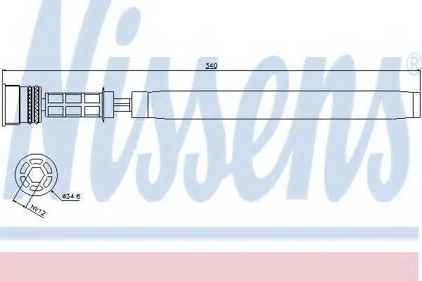 Изсушител, климатизация NISSENS