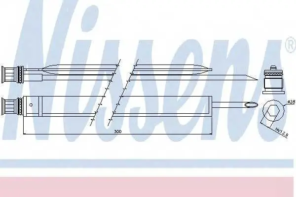 Изсушител, климатизация NISSENS