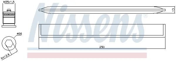 Изсушител, климатизация NISSENS