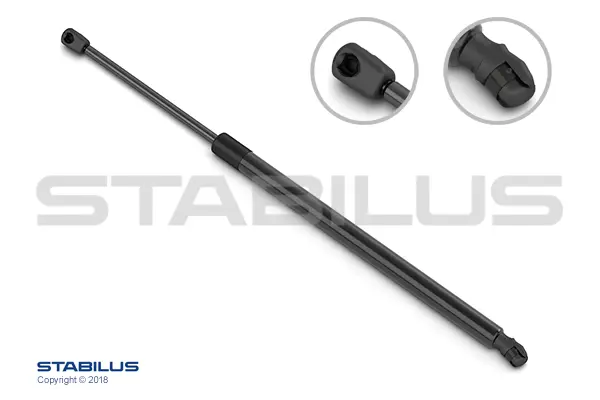 Газов амортисьор, капак на двигателя STABILUS