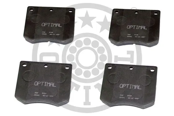 Комплект спирачно феродо, дискови спирачки OPTIMAL