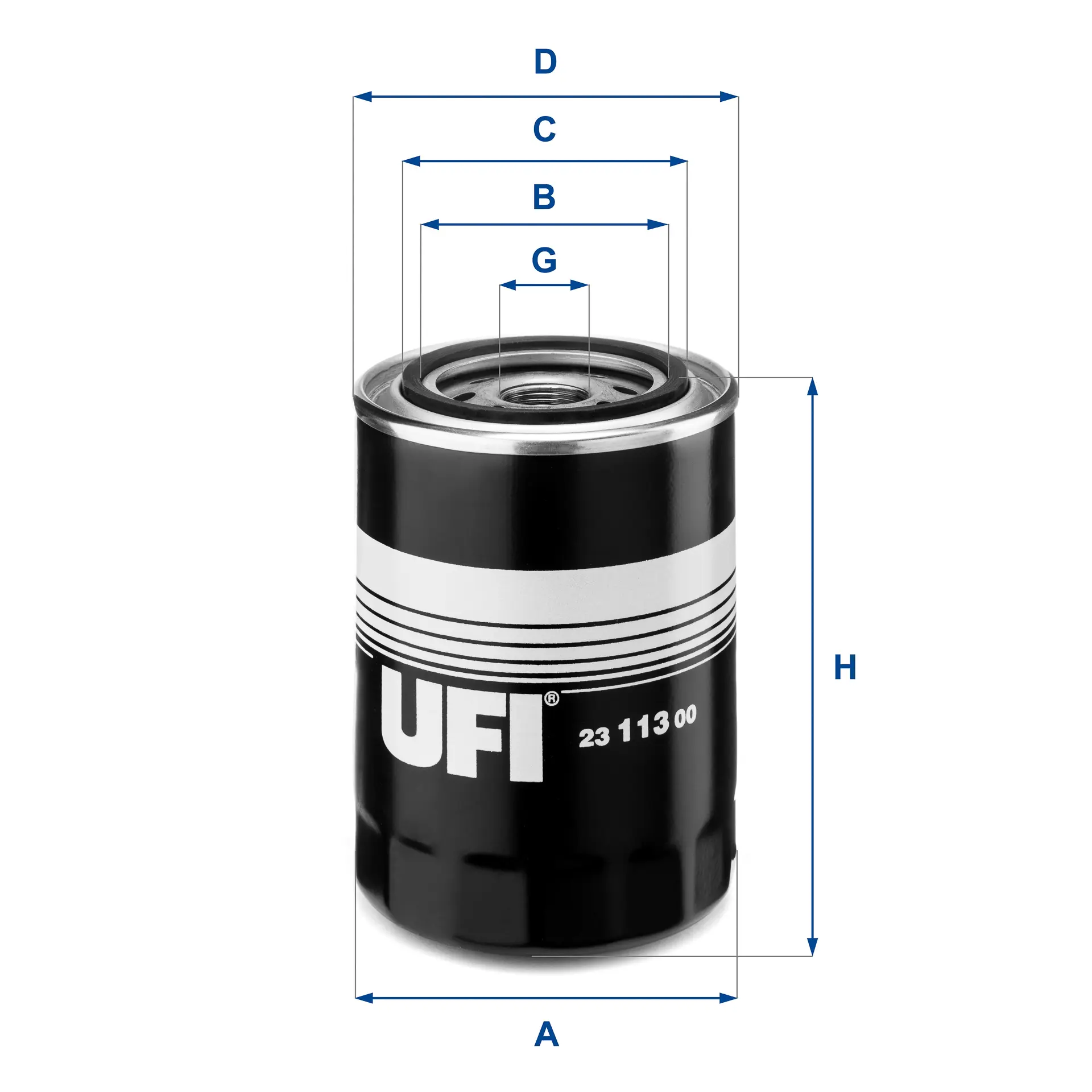 Маслен филтър UFI